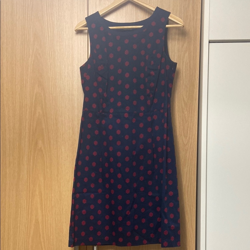 Tommy Hilfiger Blue and Red A-Line Mini Dress